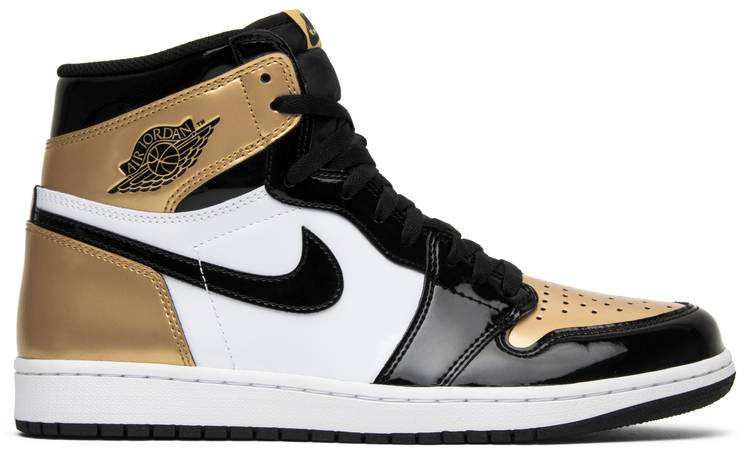 Air Jordan 1 Retro High OG NRG Gold Toe 861428-007